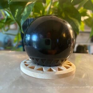 Black Tourmaline Sphere